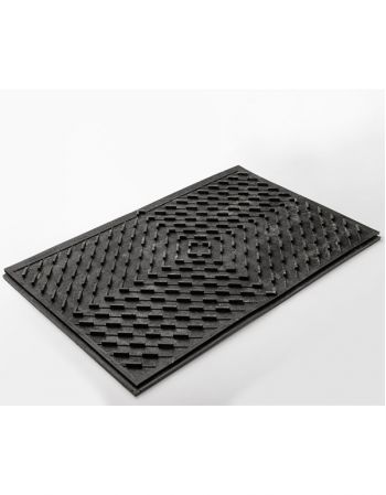 Dalle plancher en PVC recyclé - vue dessous