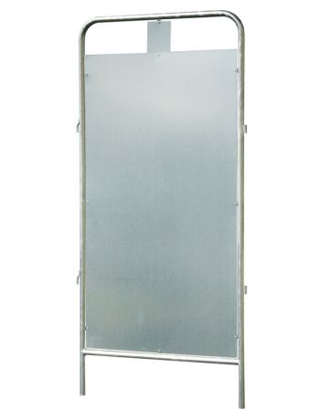 Panneau électoral 1700X1000 tube rond