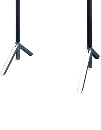 Pied amovible pour panneau électoral Eco - Tube 30x30 mm