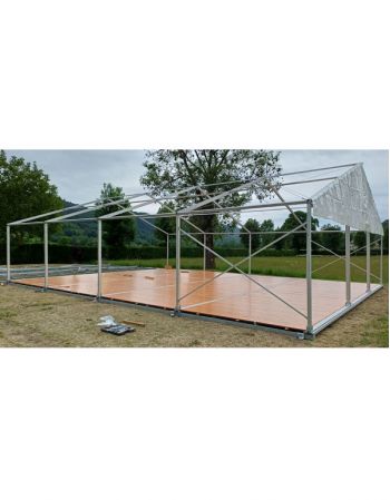 Plancher autoportant Chapiteau- travées de 5 m - montage