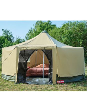 Tente yourte Steppe-ouverte-situation