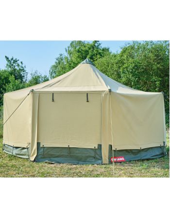 Tente yourte Steppe-fermée-situation