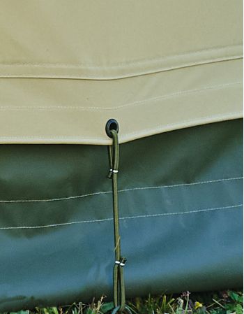 Tente yourte Steppe - piquetage