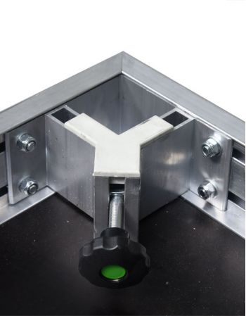 Plateau praticable de scène Quick pastillé noir