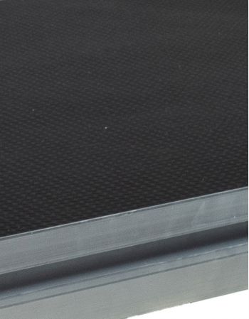 Plateau praticable Quick pastillé noir