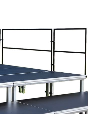 Garde corps praticable de scène Quick