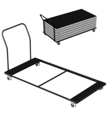 Chariot praticable de scène Quick - rangement vertical