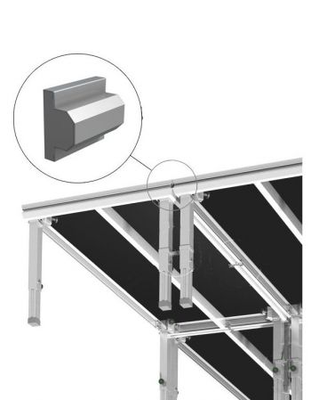 Insert de mise à niveau pour praticable de scène Quick