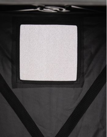 Meuble rangement pliant Gris/Noir