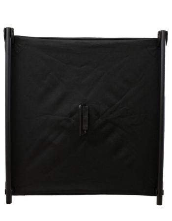 Meuble rangement pliant Gris/Noir