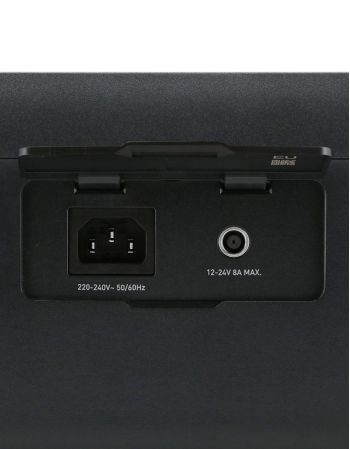 Station d'énergie pour panneaux solaires détail arriere