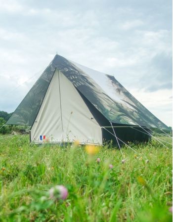 Tente Canadienne 3 places - Tent & Moi - Jungle