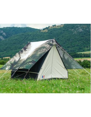 Tente Canadienne 3 places - Tent & Moi - Jungle