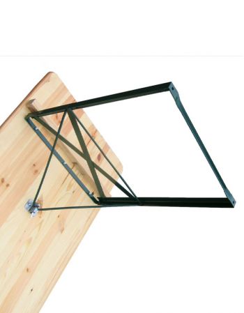 Table brasserie Bavière - Piètement cornière