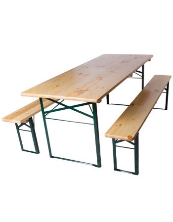 Ensemble brasserie Bavière - Piètement cornière