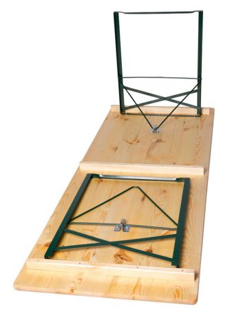 Ensemble brasserie Bavière - Piètement cornière