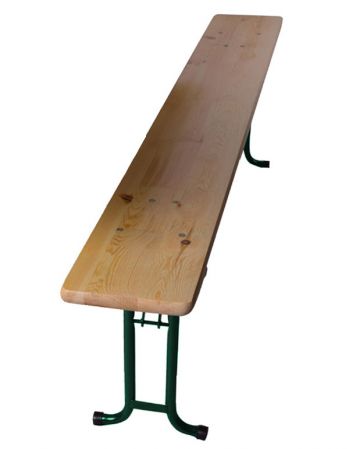 Banc brasserie Tolède - Piètement tube acier