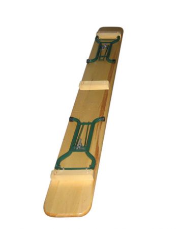 Banc brasserie Tolède - Piètement tube acier