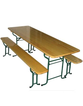 Ensemble brasserie Tolède - Piètement tube acier