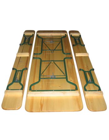 Ensemble brasserie Tolède - Piètement tube acier