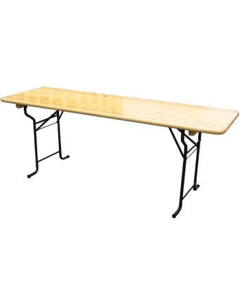 Table brasserie Tolède - Piètement tube acier - Noir