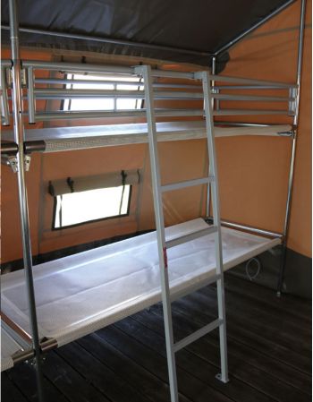 Grande tente dortoir Esterel - Couchettes