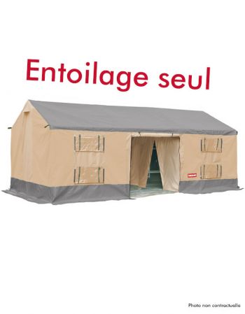 Entoilage pour tente dortoir Ardèche 8 couchages
