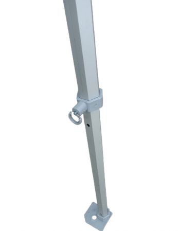 Armature barnum pliant Plume Luxe 3x3 - détail pied