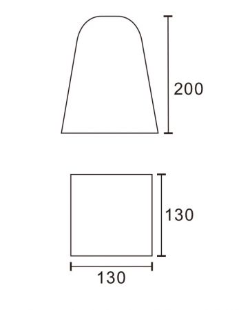 Abri toilette & douche Silma Quick - dimensions