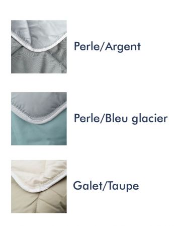 Couette ignifugée en fibres recyclées 250 g/m² - nuancier