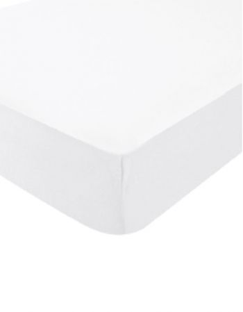 Drap housse jersey non feu coton/polyester