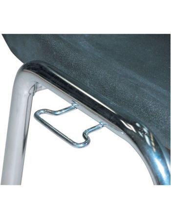 Chaise empilable polypropylène M2 Parme assemblable - accroche 1