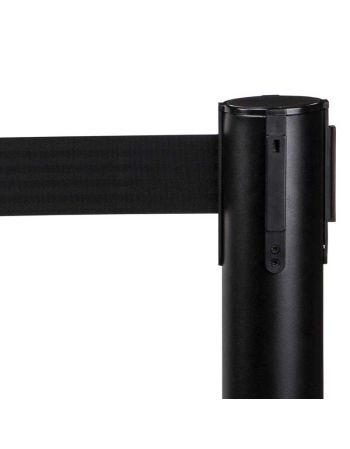 Potelet de guidage à sangle rétractable 2 m pour file d'attente