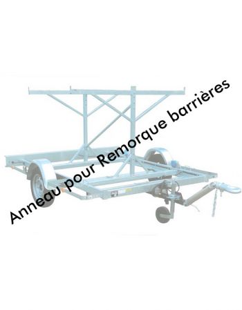 Anneau pour Remorque barrières de police