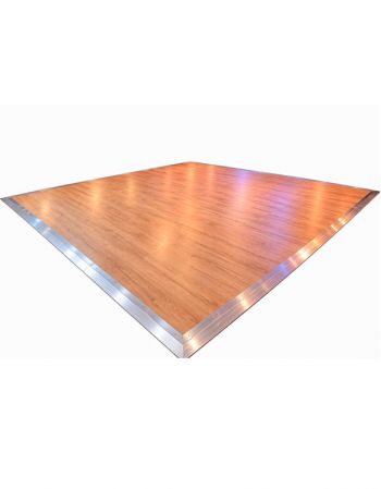 Piste de danse modulable démontable décor parquet bois professionnelle