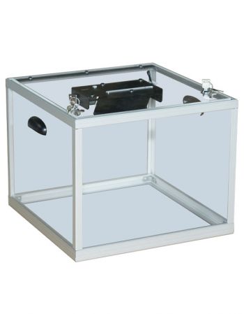 Urne électorale transparente sécurisée - 600 à 800 bulletins