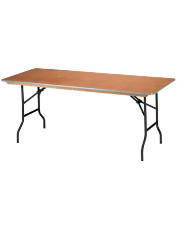 Table rectangulaire pliante Traiteur 183 x 76 cm