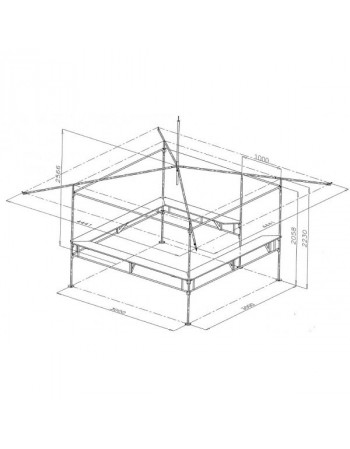 Stand buvette 4.50 X 4.50