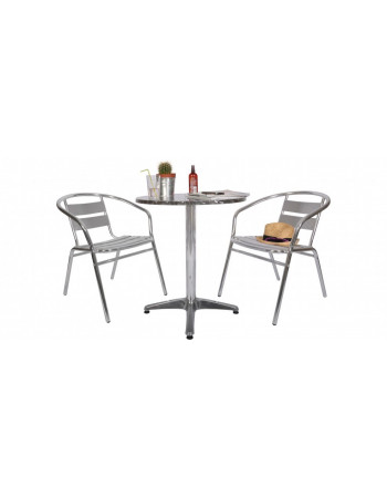 Table Ronde Inox Ø 60cm