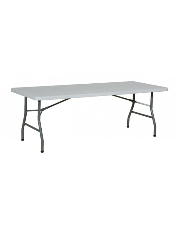 Table rectangulaire pliante polyéthylène 183 x 76 cm