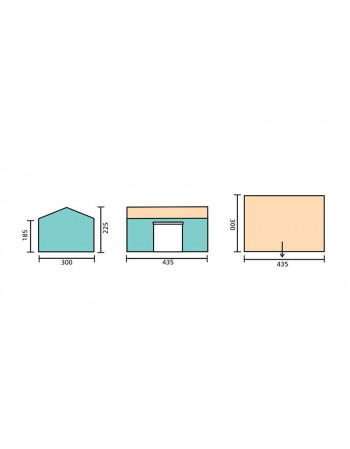 Tente activité Carbet Cantine PVC M2