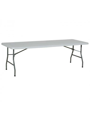 Table rectangulaire pliante polyéthylène 220 x 76 cm