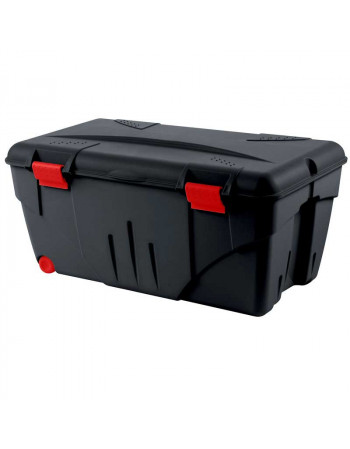 Malle plastique 110 Litres noire