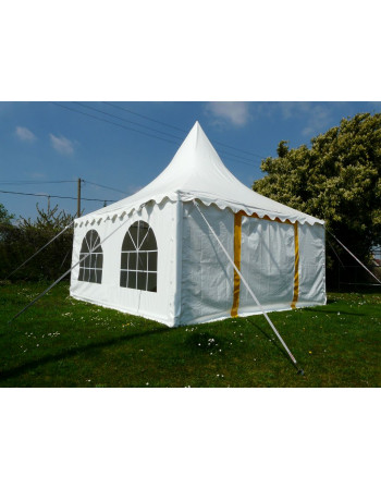Tente Pagode Acier - 5x5 - Complète
