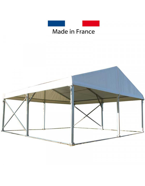 Tente de réception structure Alu 6 x 6 m Toit + armature