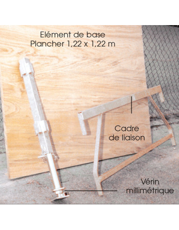 Podium modulable multiplis