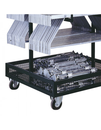 Chariot de transport pour structure podium modulable