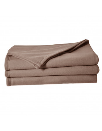 Couverture Polaire FIRST 150 x 220 cm 250g/m²-taupe