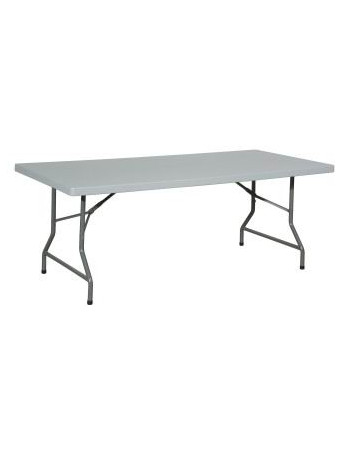 Table rectangulaire pliante Polyéthylène 200 x 90 cm