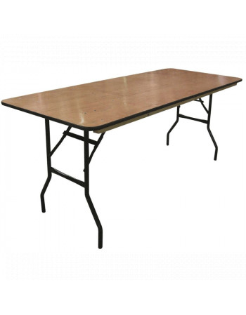 Table rectangulaire pliante traiteur 200 x 76 cm